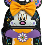 LOUNGEFLY MINNIE SUGAR SKULL MINI BACKPACK