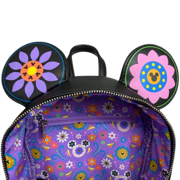 LOUNGEFLY MINNIE SUGAR SKULL MINI BACKPACK
