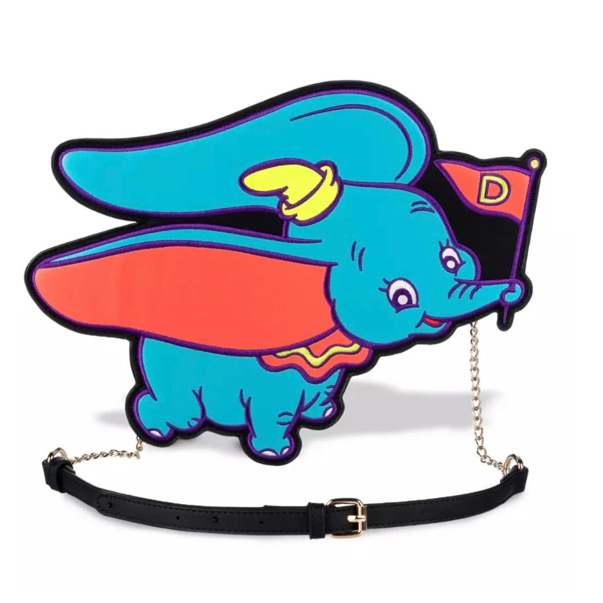 LOUNGEFLY RETRO DUMBO CROSSBODY PURSE