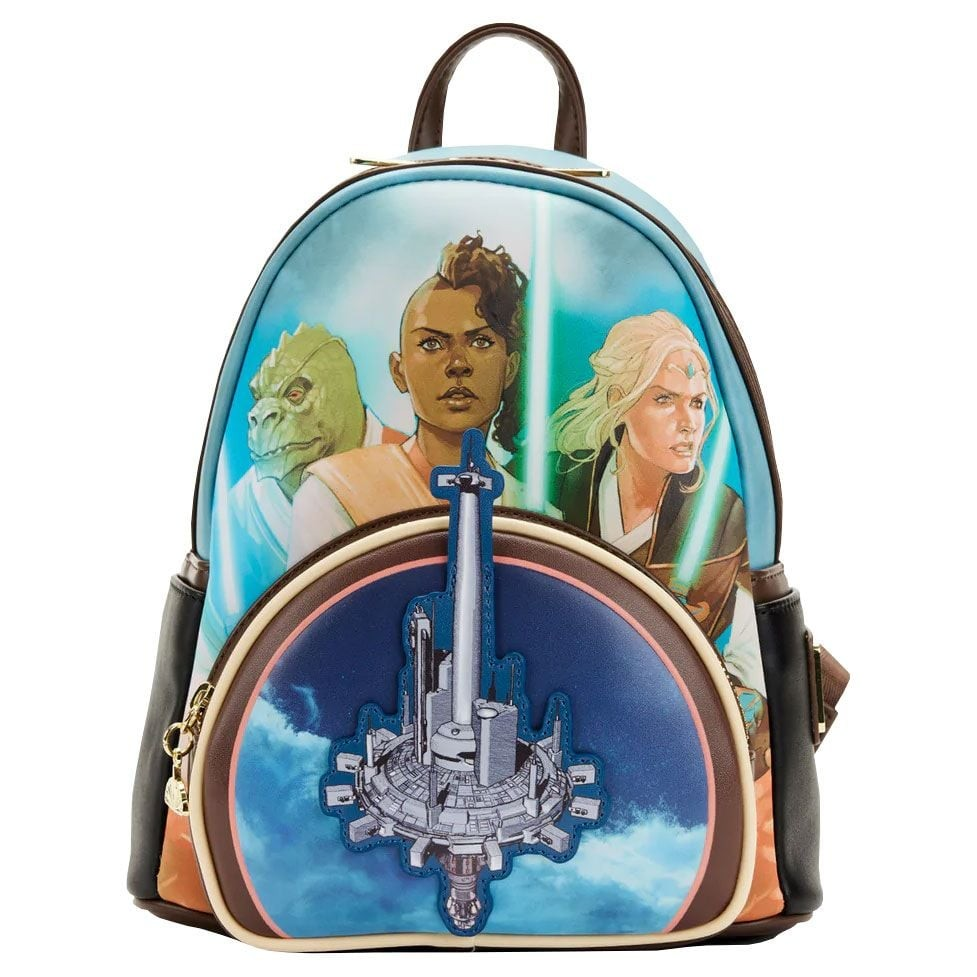 LOUNGEFLY HIGH REPUBLIC STAR WARS COMIC COVER BACKPACK