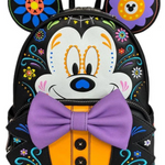 LOUNGEFLY MICKEY SUGAR SKULL BACKPACK