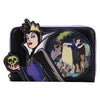 LOUNGEFLY VILLIANS EVIL QUEEN SCENE ZIP WALLET