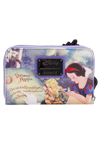 LOUNGEFLY VILLIANS EVIL QUEEN SCENE ZIP WALLET
