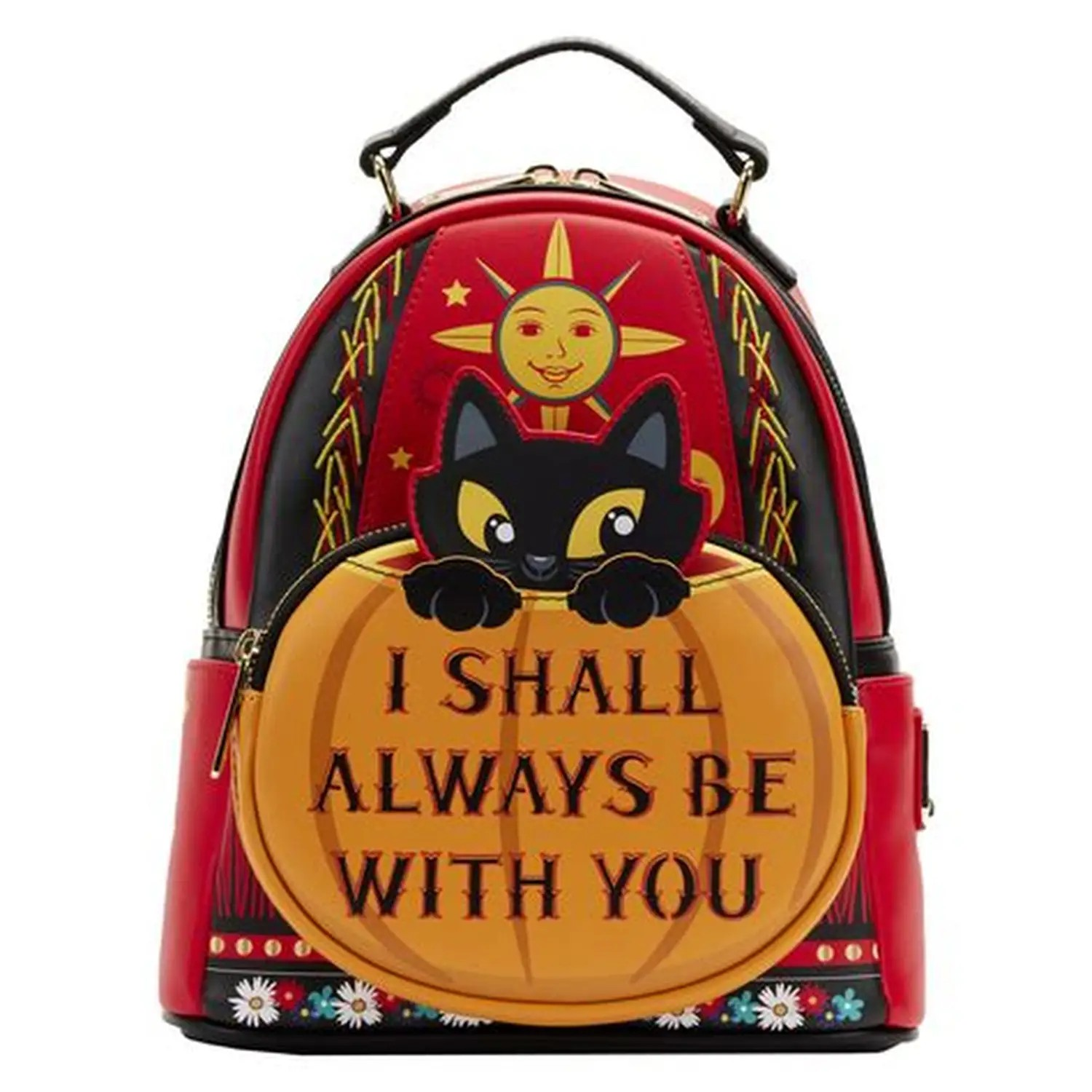 LOUNGEFLY HOCUS POCUS DANI AND BINX MINI BACKPACK