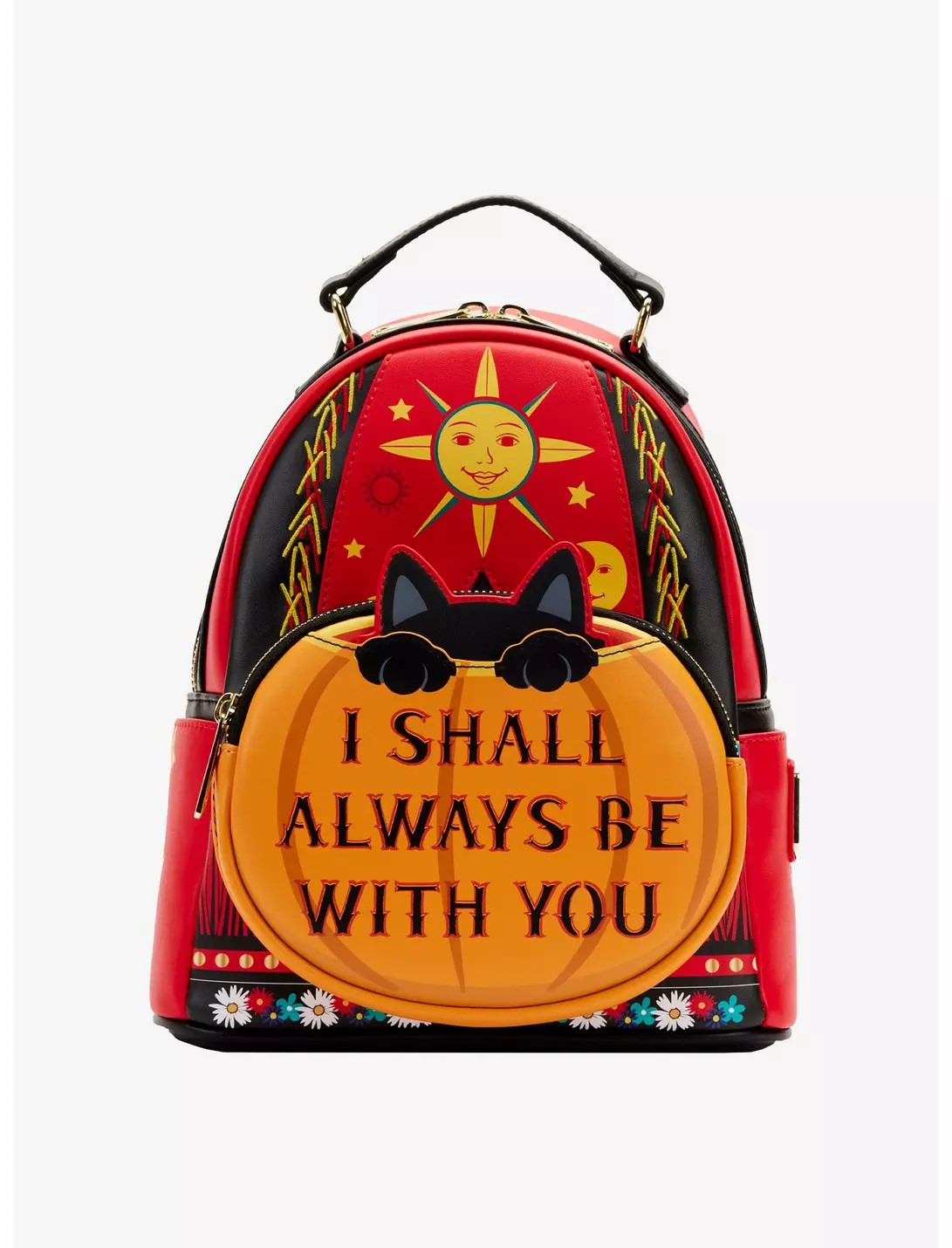 LOUNGEFLY HOCUS POCUS DANI AND BINX MINI BACKPACK
