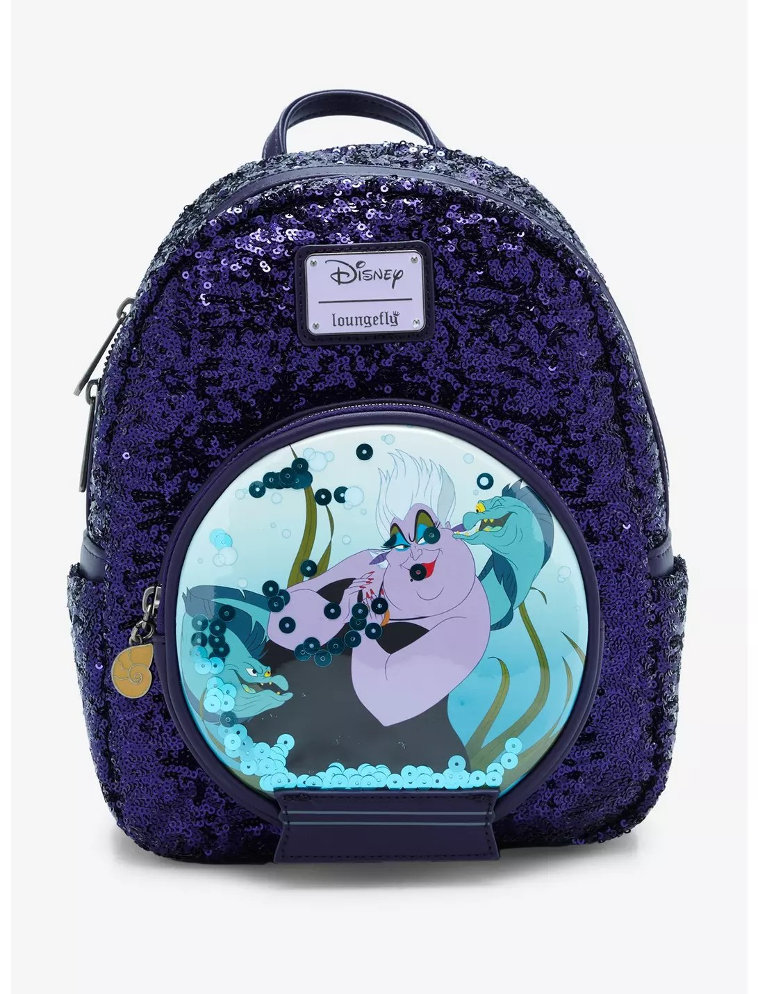 LOUNGEFLY URSULA SEQUIN MINI BACKPACK 