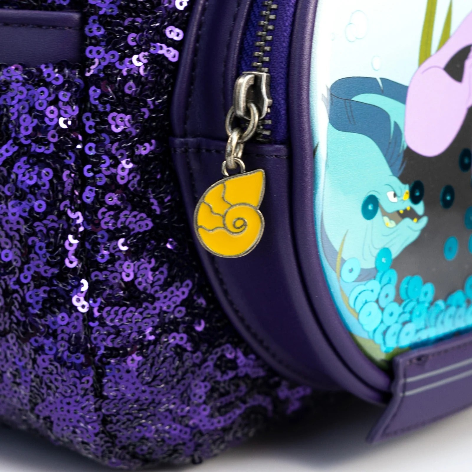 LOUNGEFLY URSULA SEQUIN MINI BACKPACK 