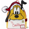 LOUNGEFLY PLUTO SANTA LETTER BACKPACK