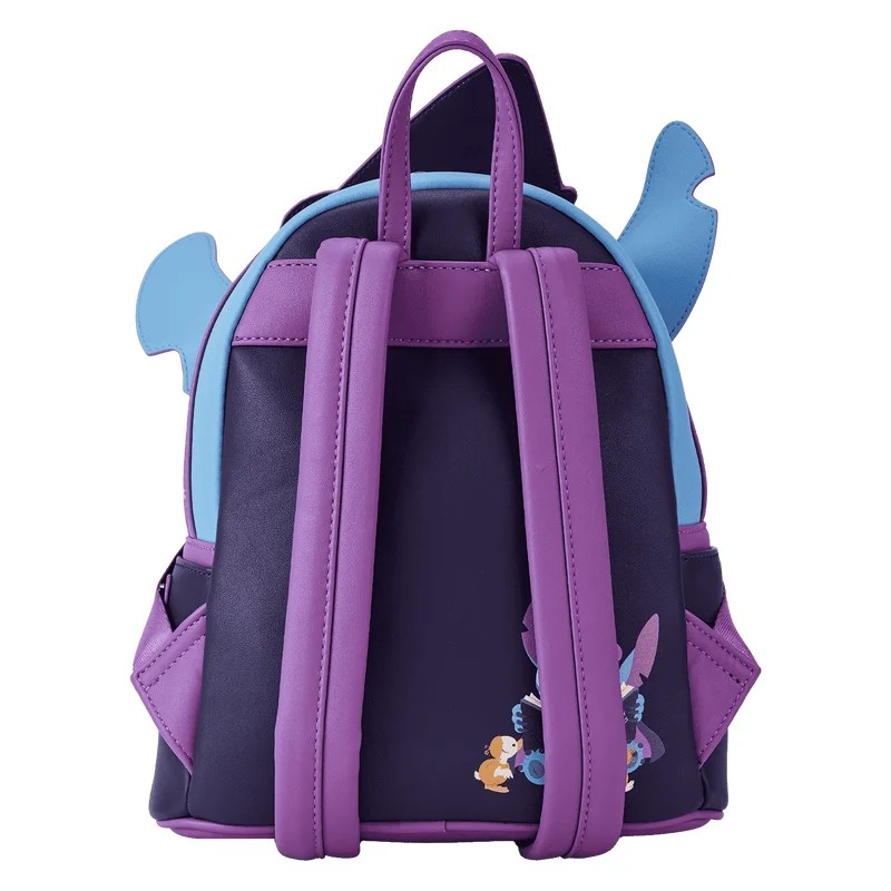 LOUNGEFLY STITCH SCARY STORIES GLOW IN THE DARK MINI BACKPACK