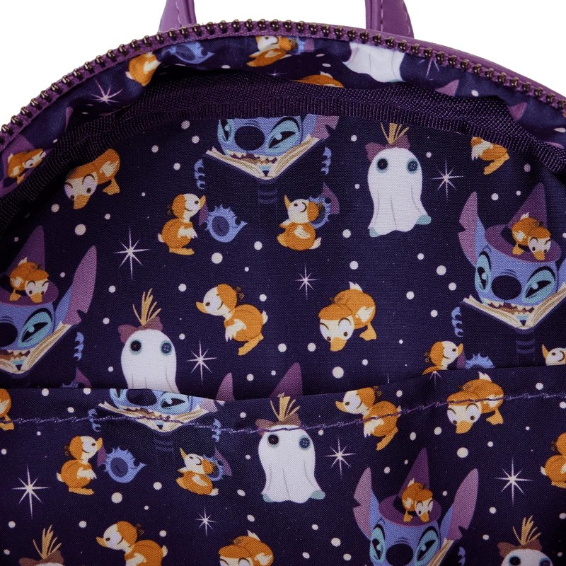 LOUNGEFLY STITCH SCARY STORIES GLOW IN THE DARK MINI BACKPACK