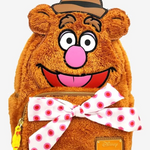 LOUNGEFLY MUPPETS FOZZIE BEAR BACKPACK