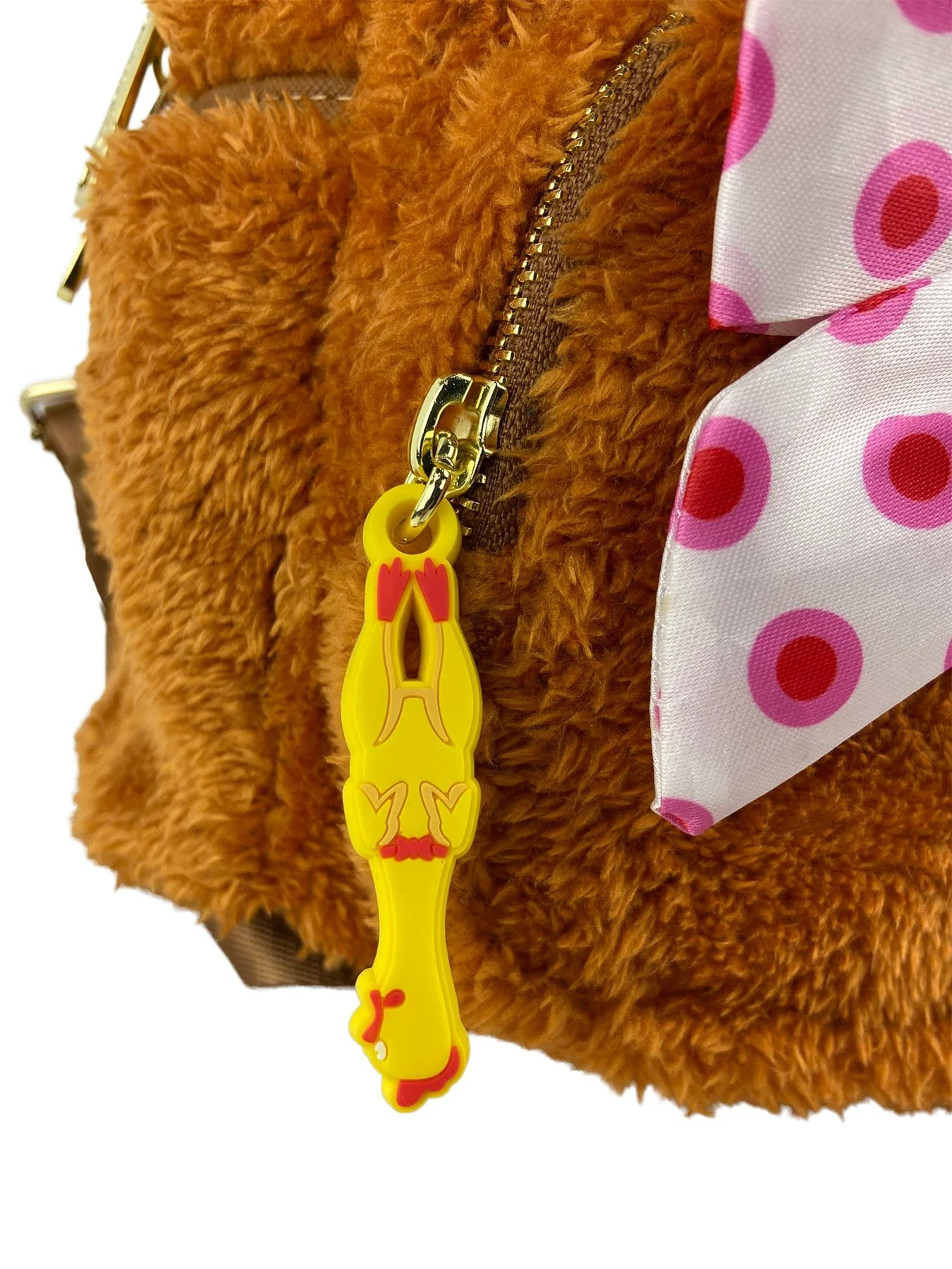 LOUNGEFLY MUPPETS FOZZIE BEAR BACKPACK