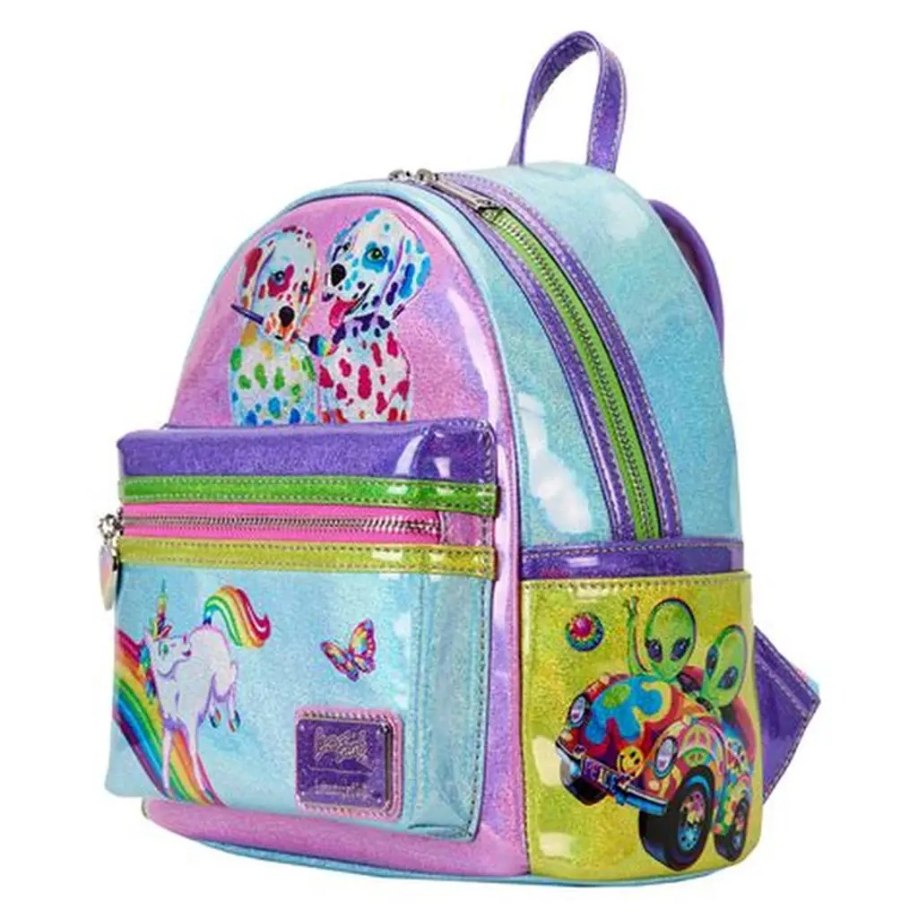 LOUNGEFLY LISA FRANK MINI BACKPACK