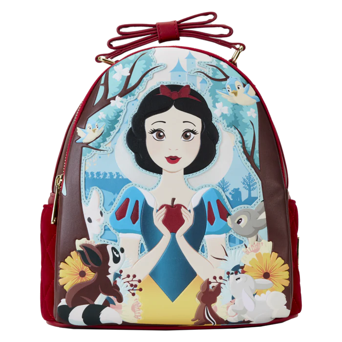 LOUNGEFLY SNOW WHITE CLASSXIC APPLE BACKPACK