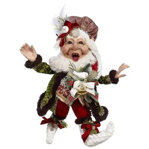 MARK ROBERTS CHRISTMAS DOVE ELF MEDIUM 
