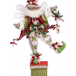 MARC ROBERTS CANDY CANE FAIRY STOCKING HOLDER