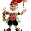 MARK ROBERTS MINGLE AND JINGLE ELF MEDIUM 