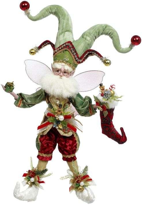 MARK ROBERTS STOCKING MAKER FAIRY MEDIUM 