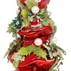 MARK ROBERTS RED JEWELED TREE 