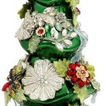 GREEN JEWELLED TREE MARK ROBERTS