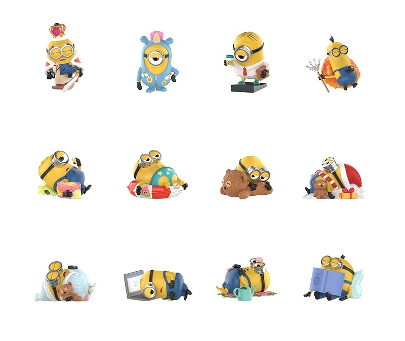 POPMART MINIONS LAZY EVERYDAY FIGURE BLIND BOX