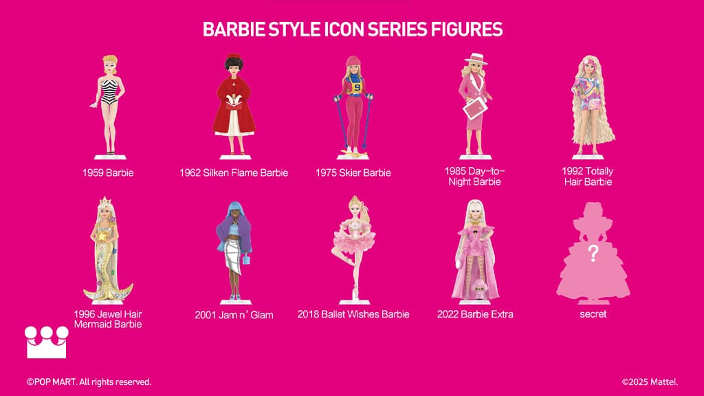 POP MART BLIND BOX BARBIE STYLE ICON