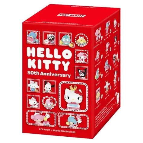 POPMART HELLO KITTY 50TH ANNIVERSARY SERIES FIGURE BLIND BOX
