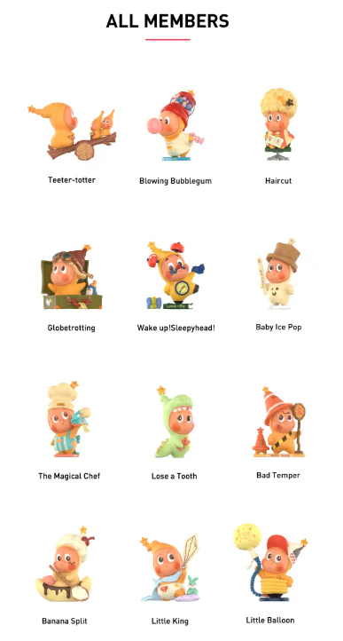 POMPMART TWINKLE TWINKLE BE A LITTLE STAR 1 2 3 FIGURE BLIND BOX