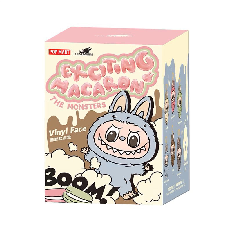 POPMART LABUBU EXCITING MACARON PLUSH PENDANT BLIND BOX