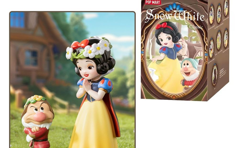 Popmart Whtte Box POPMART SNOW WHITE CLASSIC FIGURE BLIND BOX – The Enchanted Nest