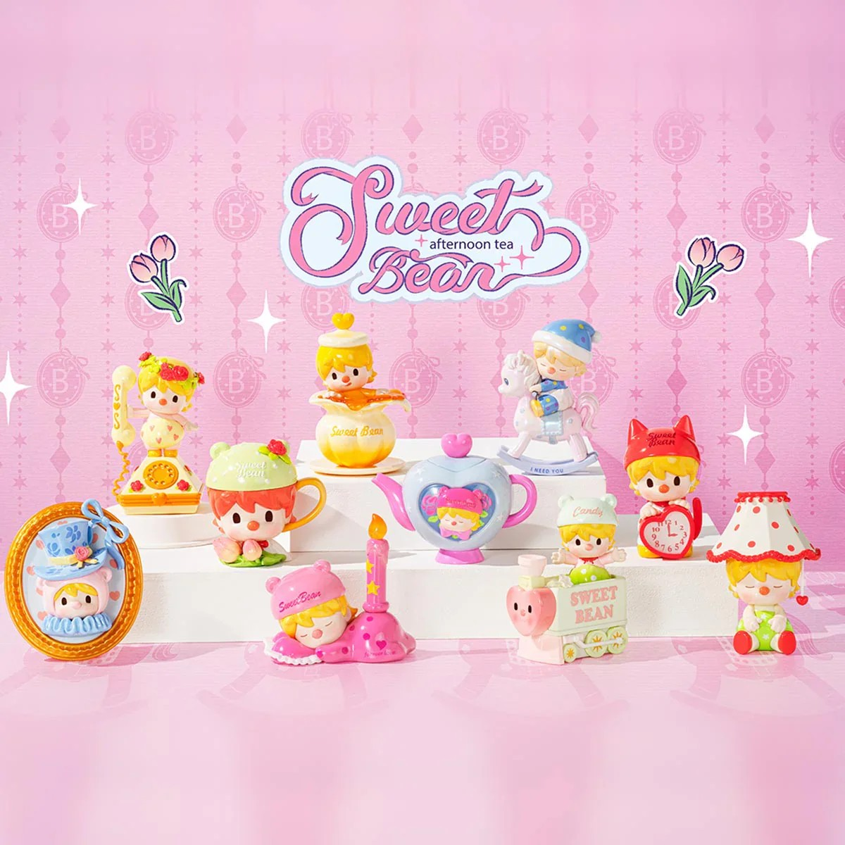 POPMART SWEET BEAN AFTERNOON TEA FIGURE BLIND BOX