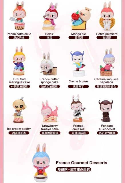 POPMART THE MONSTERS PATISSERIES FIGURE BLIND BOX