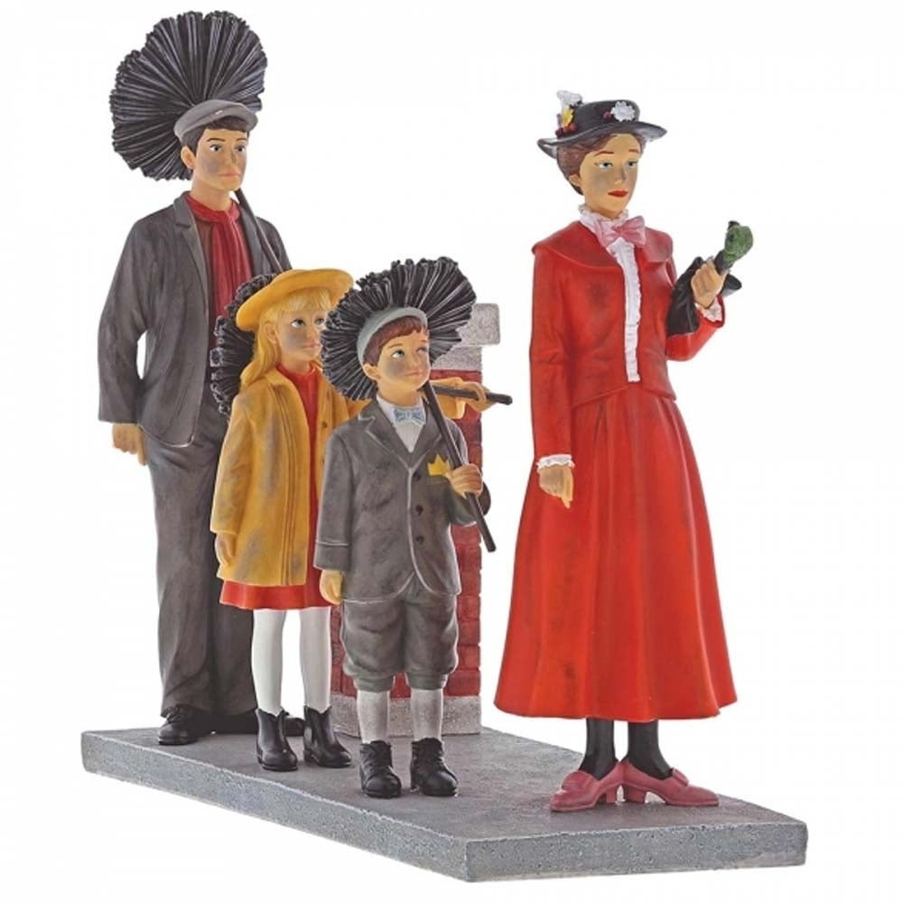 DISNEY ENCHANTING COLLECTION STEP IN TIME MARY POPPINS FIGURE