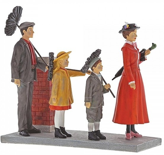 DISNEY ENCHANTING COLLECTION STEP IN TIME MARY POPPINS FIGURE