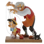 DISNEY ENCHANTING COLLECTION LITTLE WOODEN HEAD PINOCCHIO FIGURE
