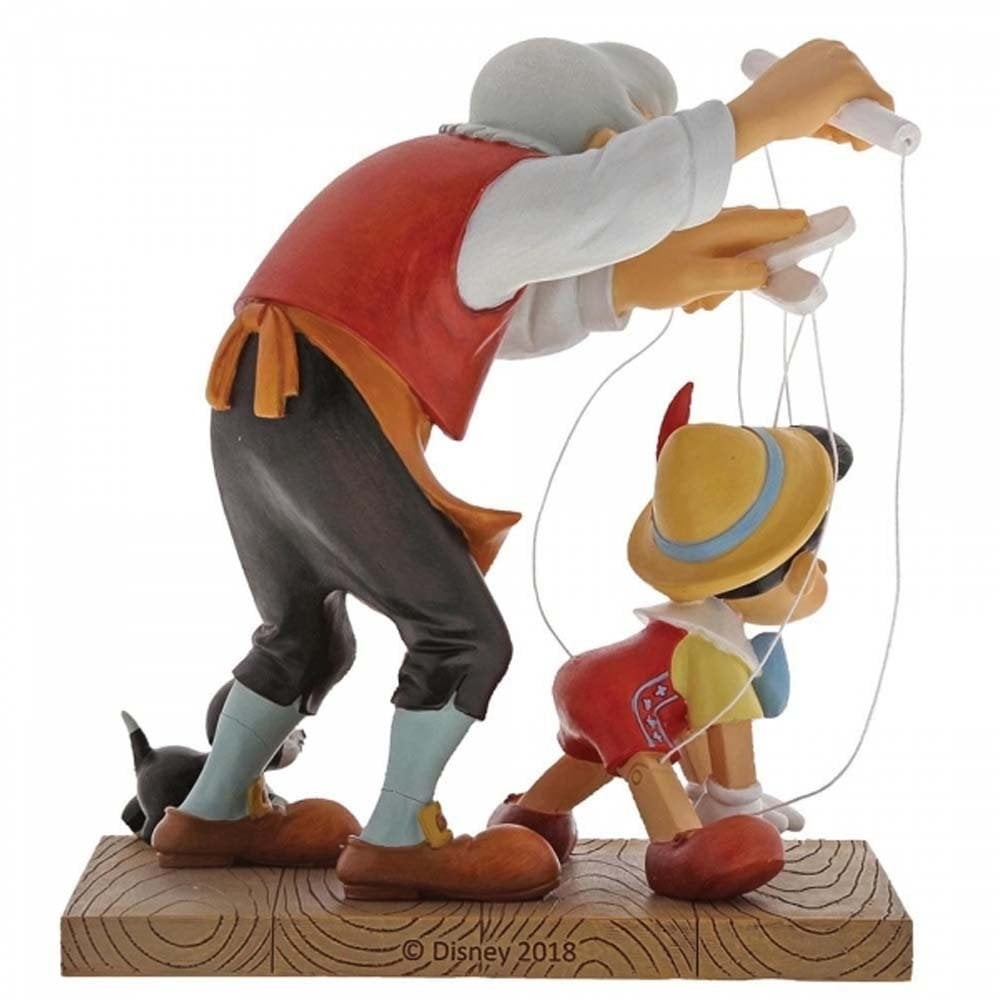 DISNEY ENCHANTING COLLECTION LITTLE WOODEN HEAD PINOCCHIO FIGURE