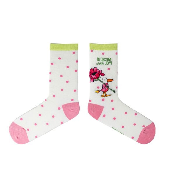TWIGSEED BLOSSOM WITH JOY SOCKS