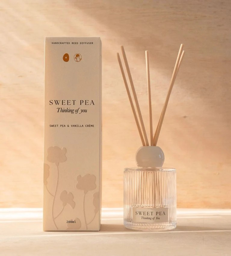 SWEET PEA DIFFUSER THINKING OF YOU SWEET PEA & VANILLA
