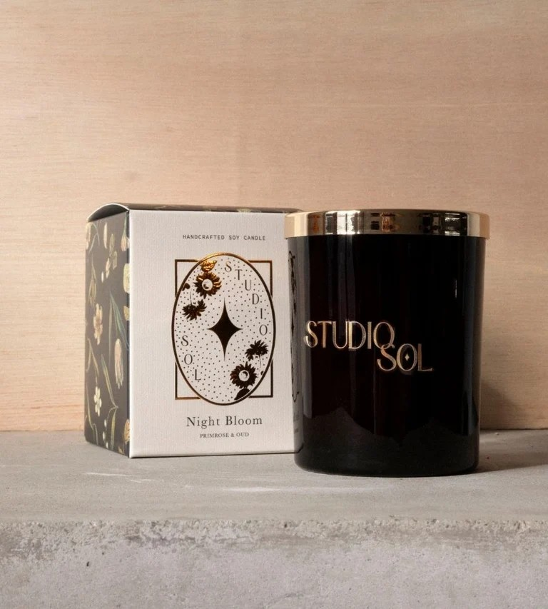 NIGHT BLOOM CANDLE PRIMROSE AND OUD 200GM
