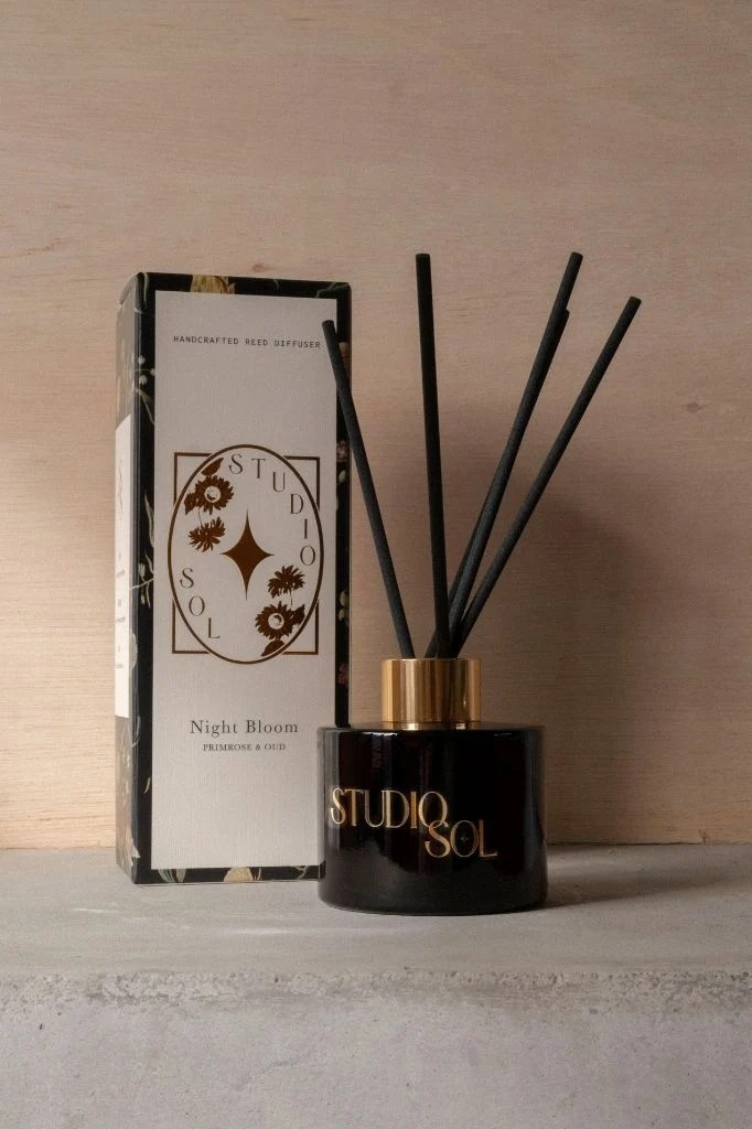 NIGHT BLOOM PRIMROSE AND OUD REED DIFFUSER 100ML