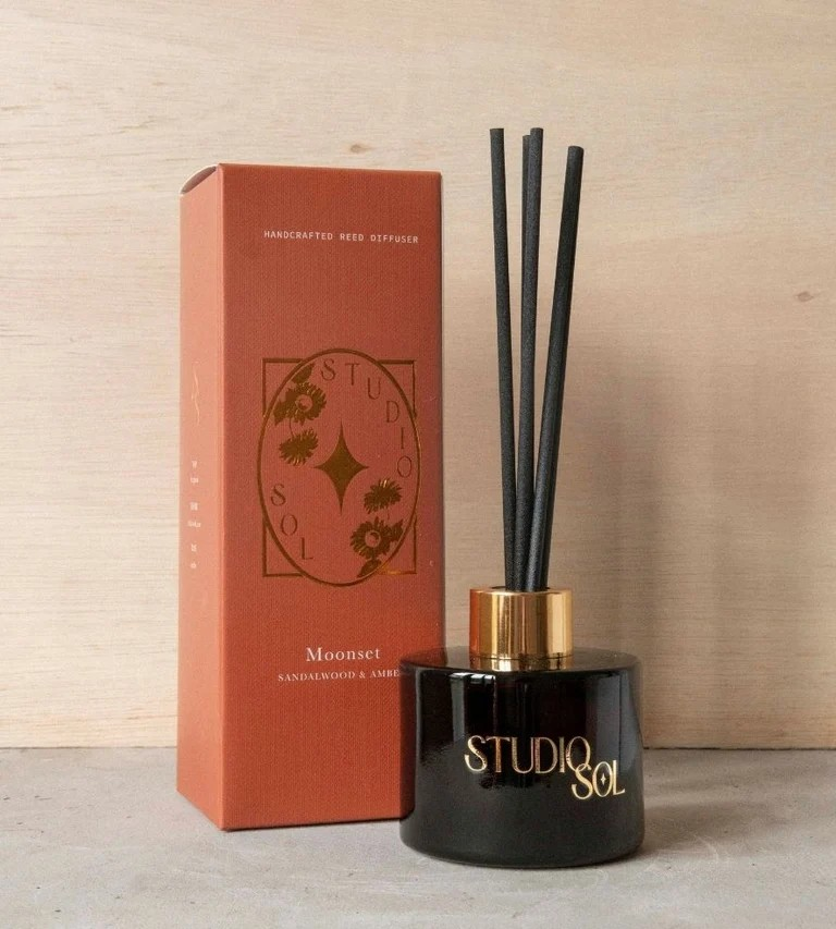 MOONSET SNADALWOOD AND AMBER REED DIFFUSER 100ML