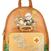 LOUNGEFLY DANIELLE NICOLE UP RUSSELS FIRST AID KIT MINI BACK PACK 