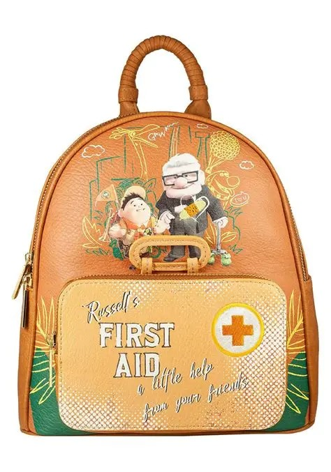 LOUNGEFLY DANIELLE NICOLE UP RUSSELS FIRST AID KIT MINI BACK PACK 