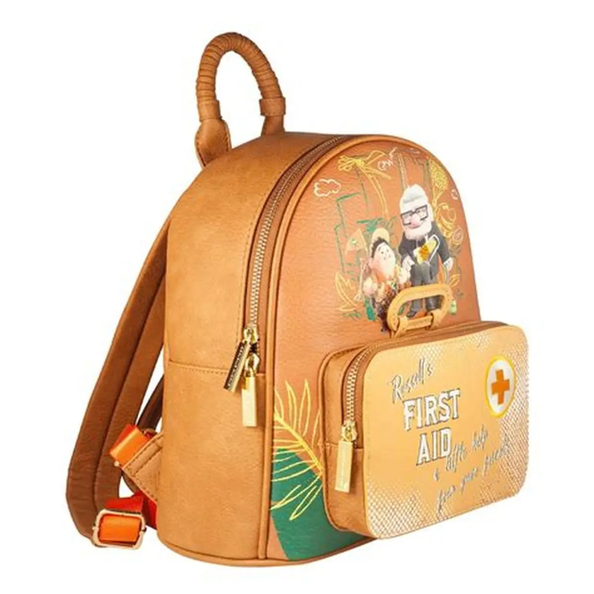LOUNGEFLY DANIELLE NICOLE UP RUSSELS FIRST AID KIT MINI BACK PACK 