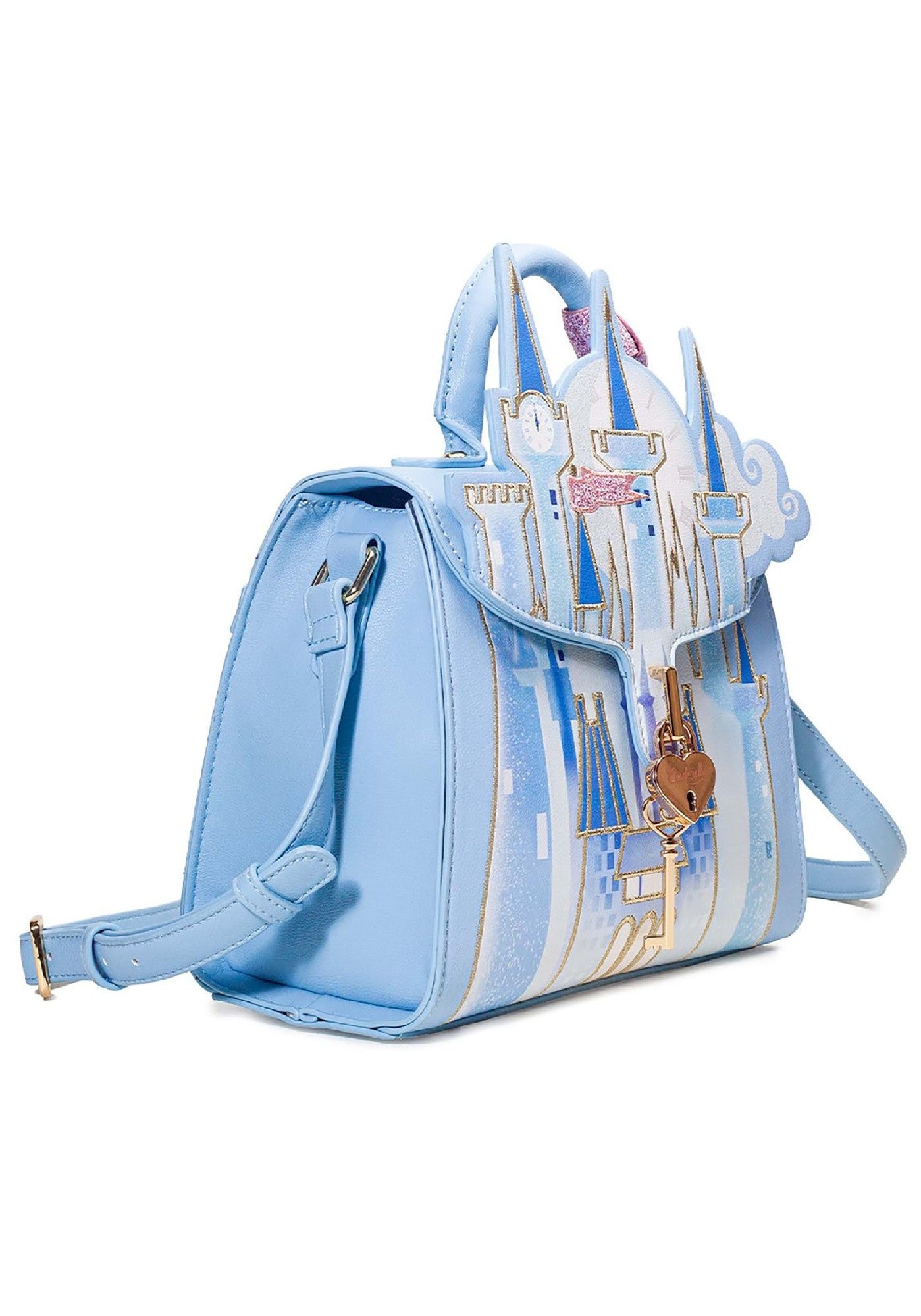 DANIELLE NICOLE CINDERELLA CASTLE CROSSBODY BAG