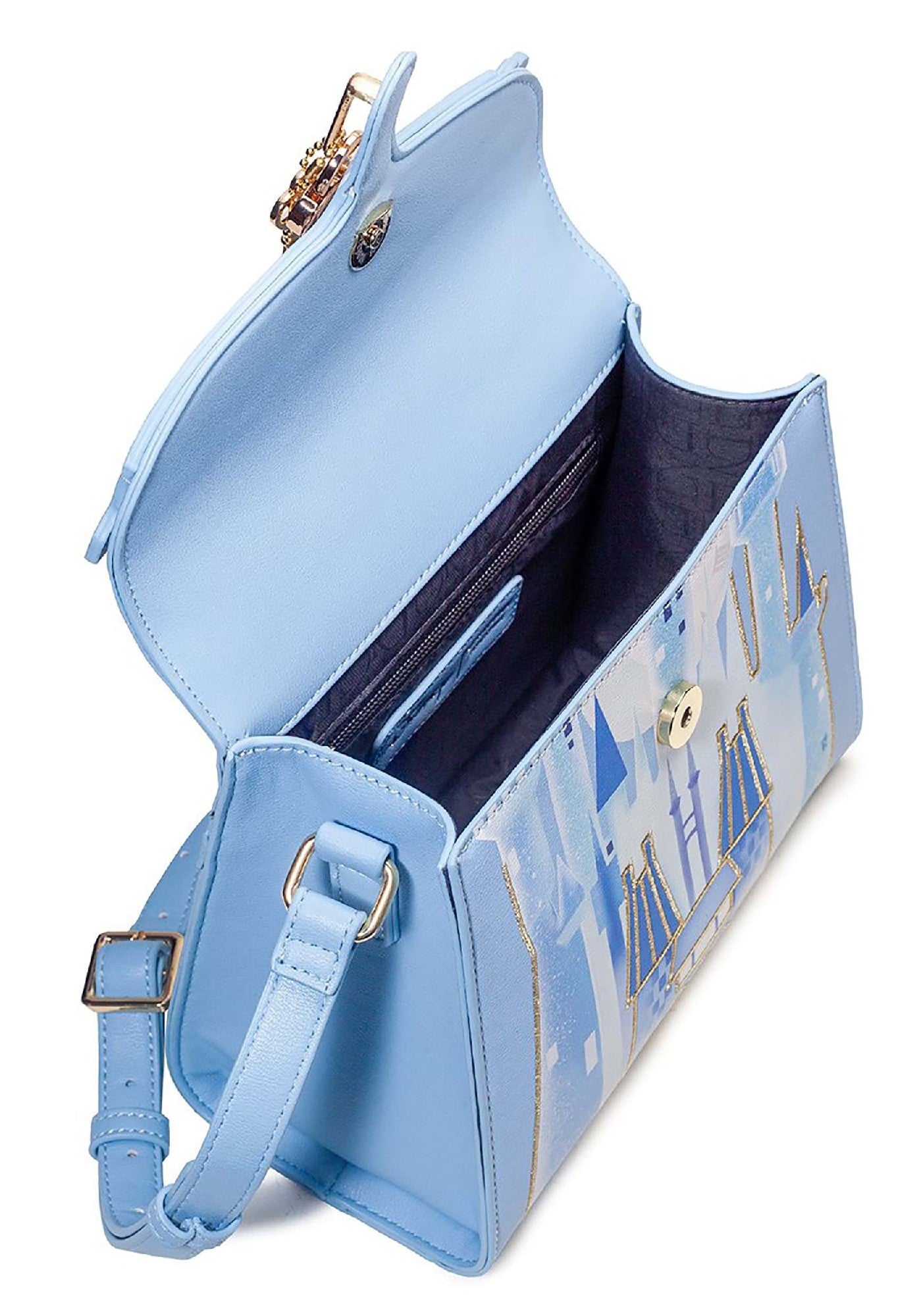DANIELLE NICOLE CINDERELLA CASTLE CROSSBODY BAG