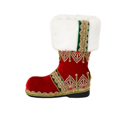 KATHERINE'S COLLECTION SANTAS BOOT DECOR