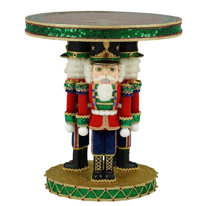 KATHERINE COLLECTION TOY SOLDIER CAKE PLATE