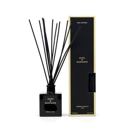 CERERA MOLLA 1899 BASIL AND MANDARIN REED DIFFUSER