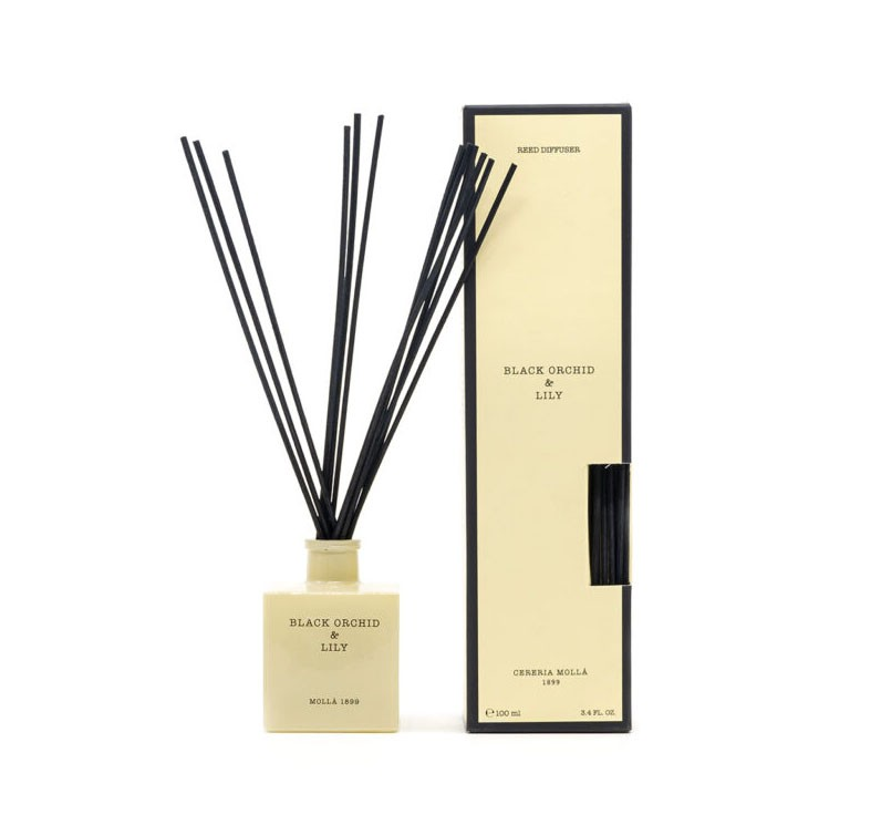 MOLLA 1899 BLACK ORCHID & LILY REED DIFFUSER 100ml